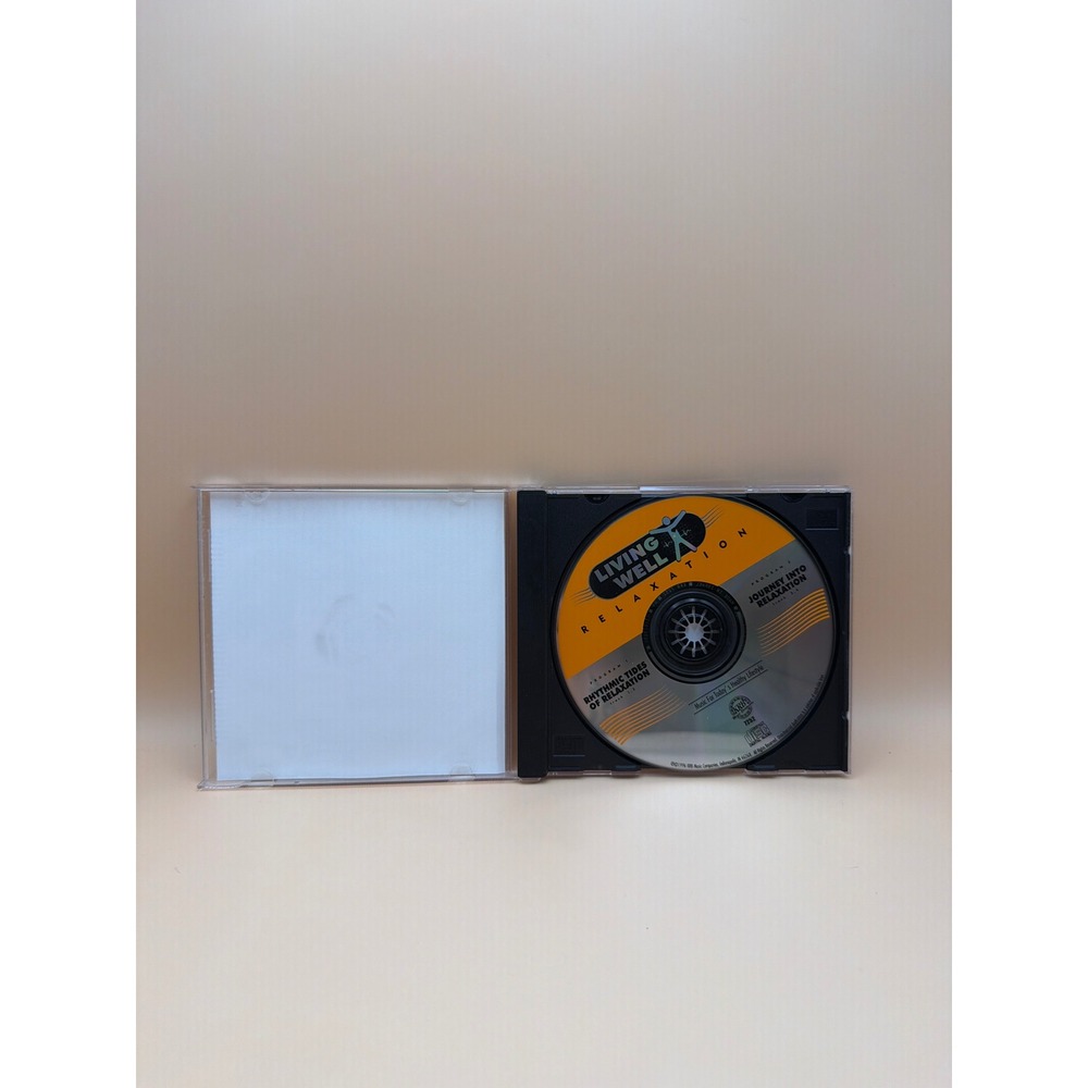 Living Well Rhythmic Tide Relaxation CD New Age Ambient Nature Sounds 1996 KRB - Picture 3 of 3